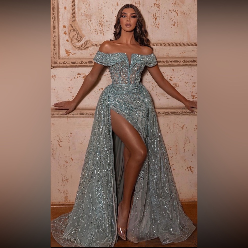 Catwalk couture gown